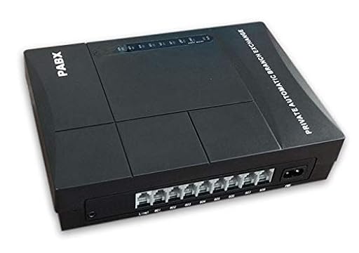 Centralita telefónica analógica 1 líneas urbanas 8 interiores MS108 Garantía Italia | Ya disponible en tu tienda friki favorita! En mundofriki.es!