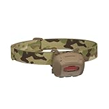 Princeton Tec Quad Tactical MPLS Headlamp with 4 Ultrabright RGB LEDs and 78 Lumens, IPX7 Water Resistance, Essential for Camping, Paddling, Trade Work, & Safety Preparedness, Multicam