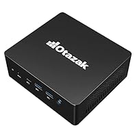 Mini-PC Intel Celeron J4125 8GB LPDDR4 128GB SATA SSD Windows 10 Pro Unterstützt Windows 11 und Ubuntu Mini-Desktop-Computer UHD 4K@60Hz USB-C Dual-Wi-Fi BT5.0 PXE LAN RTC DIY HDD SATA/NVMe SSD