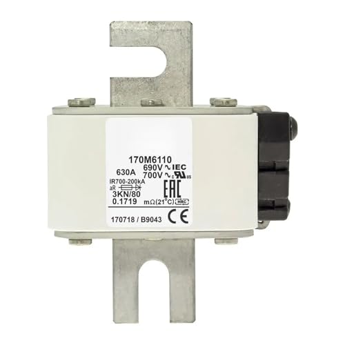 Fusible 170M6112 haute performance pour la sécurité des armoires de distribution - 3