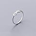Produktbild S925 Silber Ring Weibliche Süße Diamantschleife Ring Temperament Persönlichkeit Süße Gourmet-Ring, Katylen, S925 Silberring, 8
