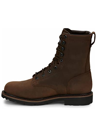 Justin Mens WorkerII Lacer Steel Work Boot3