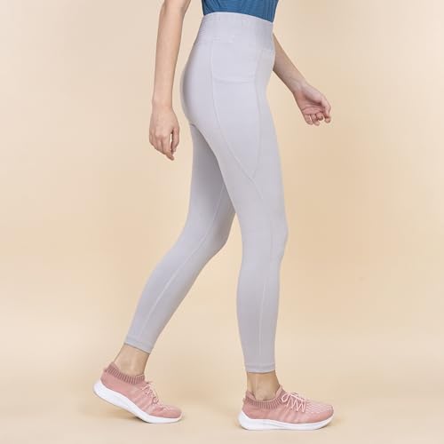 Image of 3rd Planet Women's High Waist Activewear Leggings | 4-Way Stretch, Sweat-Wicking, Non-See-Through Gym & Yoga Tights with Side Pockets | Comfortable Slim Fit Pants for Workout, Running & Fitness