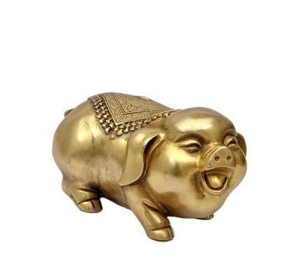 Cochon Porte-Bonheur en cuivre pour harmoniser votre bureau et table de salon