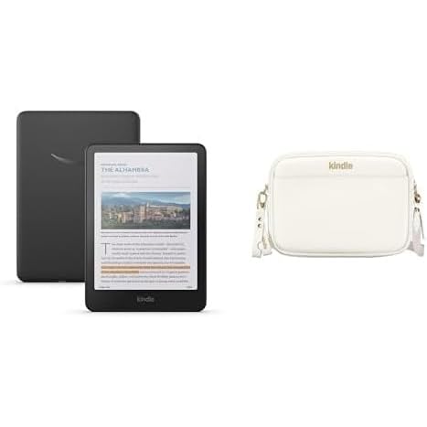 Amazon Kindle Colorsoft Bundle: Bundle Includes Amazon Kindle Colorsoft 16GB | Black and Sling Bag | Dune - image 1