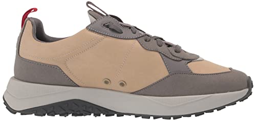 Image of HUGO Mens Running Style Mix Material Sneakers