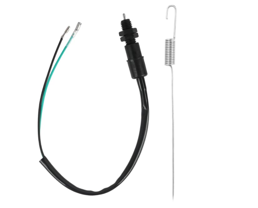 Interruptor Universal de Luz de Freno Trasero para Moto con Kit de Resorte Ajustable   Compatible con Coches, ATV, Scooters de Carrera   Mejora la Seguridad en la Conducción