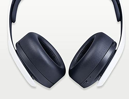 Almohadillas De Repuesto Con Gel Para Auriculares PS5 Pulse 3D - Negras, Memory Foam Y Cuero Proteico