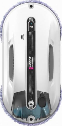 HOBOT R3 - Robot per la pulizia delle finestre, 15 nm, doppio spray a ultrasuoni, app e telecomando, per vetri di qualsiasi spessore, uso interno ed esterno