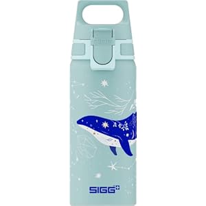 SIGG WMB ONE Dive Kinder Trinkflasche (0.6 L), schadstofffreie und auslaufsichere Kinderflasche, federleichte Wasserflasche aus Aluminium, Made in Switzerland