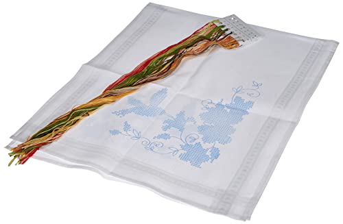 Vervaco Stickpackung/Läufer im vorgedruckten/vorgezeichneten Kreuzstich, Natur, 40 x 100 cm