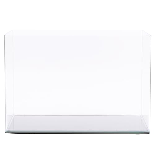 Curved Garden Tank Big | Kleines Aquarium aus Glas | Nano Glasbecken | Premium Aquascaping Aquarien | 38 Liter - 45x28x30cm