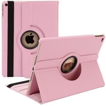 Image of Mcart Flip Cover 9.7 case 2018 /2017 5th case 6th Generation Model A1822 A1823 A1893 A1954 & Air 2013 A1474 A1475 A1476 A1566 A1567 (Baby Pink)