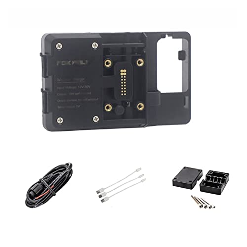 Support téléphone moto anti-vibration avec charge USB sans fil pour YAMAHA NMAX XMAX 125 300
