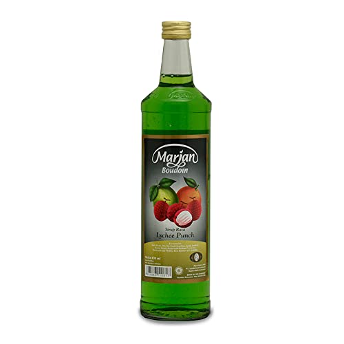 marjan sirup rasa leci (lychee punch syrup) - 15.5fl oz