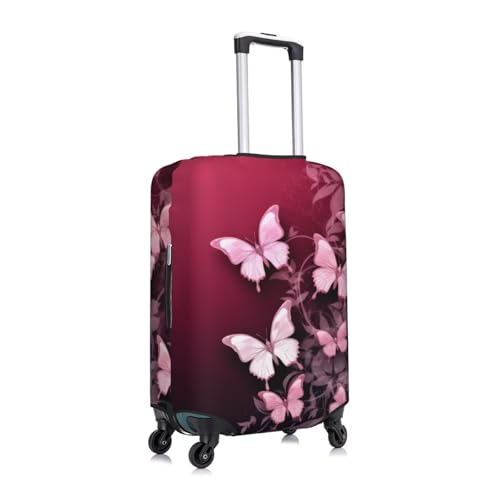 Beautiful Butterflies Print Luggage Suitcase Covers Elastic Washable Luggage Protector Luggage Covers For Suitcase3