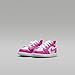 Jordan 1 Low Alt Baby/Toddler Shoes (FN7398-600, Fire Pink/White/Iris Whisper) Size 6