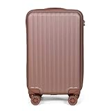 Mala de Bordo em ABS Com 4 Rodas 360 - Roncalli Manaus (Rose)