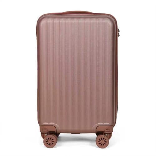 Mala de Bordo em ABS Com 4 Rodas 360 - Roncalli Manaus (Rose)