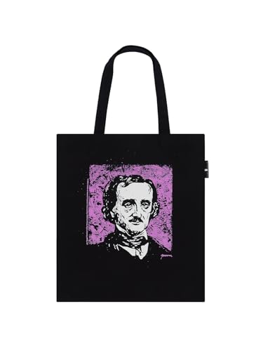 Out of Print Nevermore Raven: Edgar Allen Poe Tote Bag with Inner Pocket - Gift for Book Lovers2
