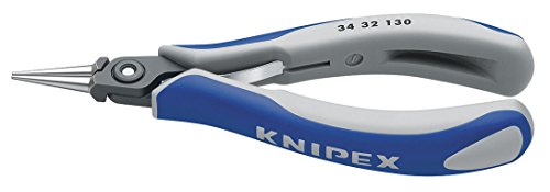 KNIPEX Tools 34 32 130 ESD Precision Electronics Gripping Pliers 5.25-Inch