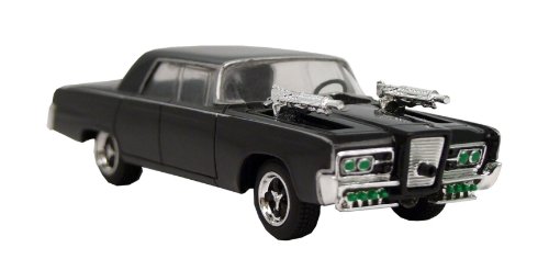 The Green Hornet Movie Black Beauty Collectible Die-Cast Vehicle with Weapons Drawn