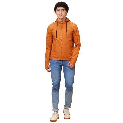 Image of Being Human Red Regular Fit Long Sleeves Men's Jacket Clothing