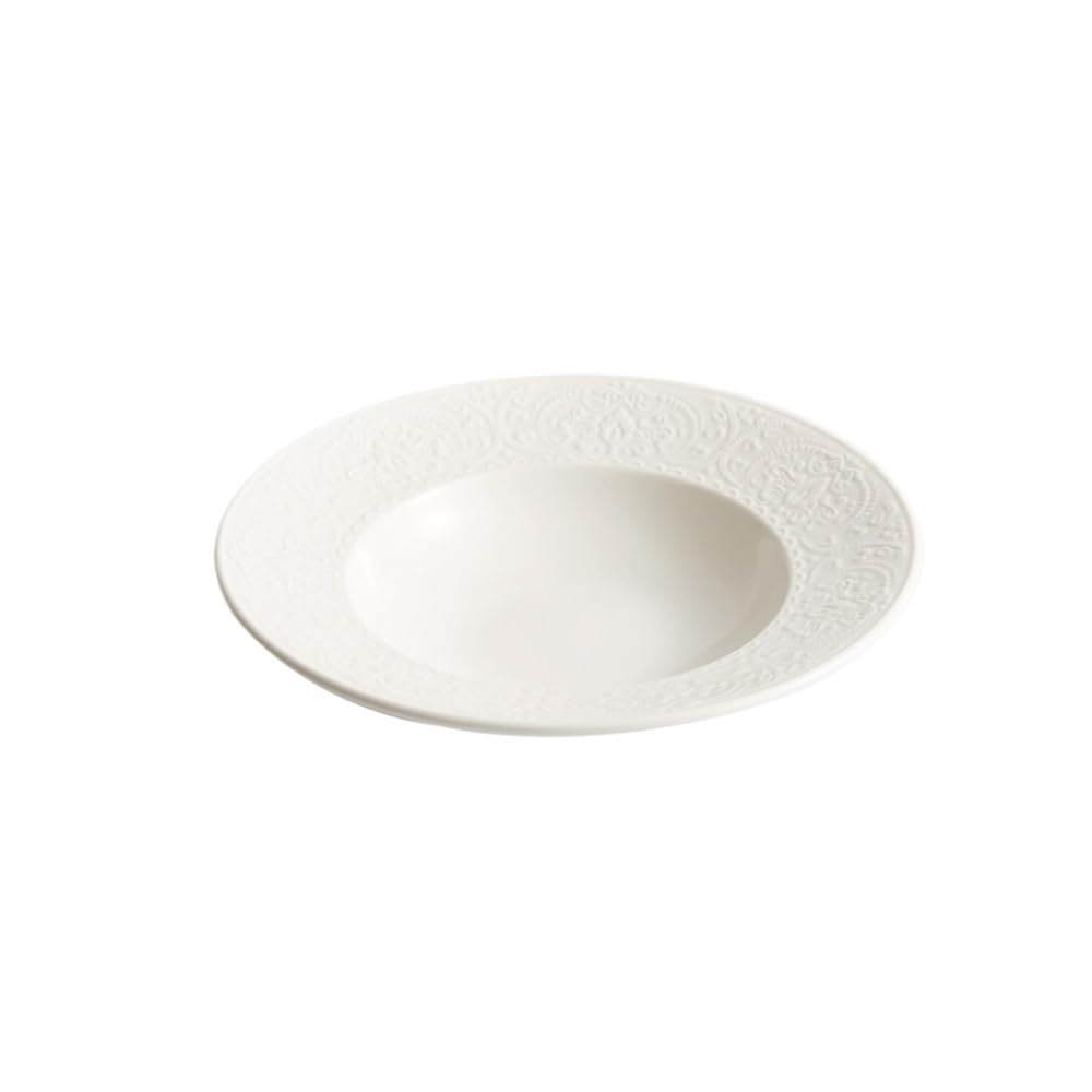 Juego de platos llanos, plato de comida occidental para sopa, aperitivos y postres, utensilios de comedor duraderos para el hogar, perfectos para comidas familiares, 9 piezas