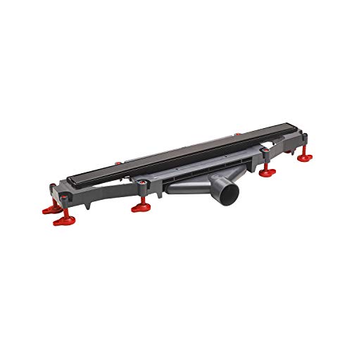 Wirquin 30722865 30722865-SO Low 500, Italiaanse douchegoot zwart