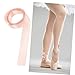 VICASKY 1Roll Ballet Pointe Shoes Ribbon for Women Satin Dance Shoe Ribbon for Pointe Shoes Versatile Essential Accessory for Performances Suitable for All Dance Footwear