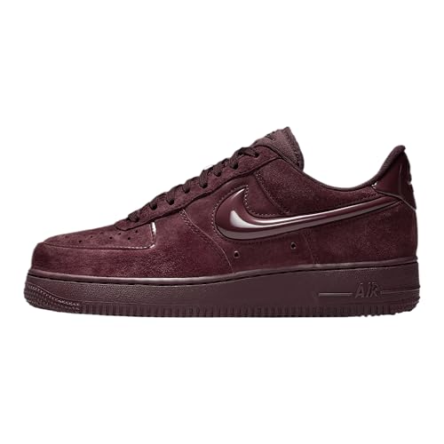 Nike Air Force 1 07 femme baskets bordeaux noir sneakers mode basses