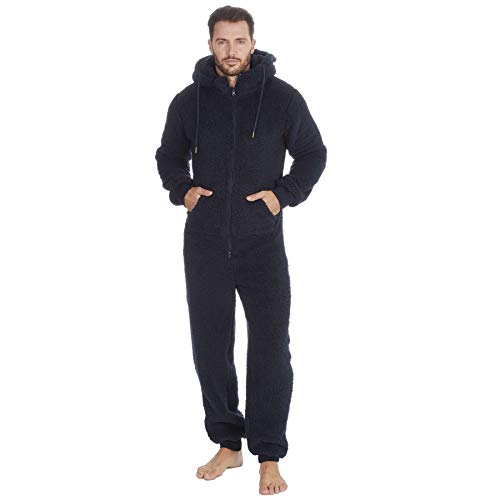Undercover Mens Cargo Bay Borg Onesie 31B1534 Navy L-XL