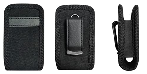 Newyorkcellphone Open top Canvas case fits Kyocera Dura XE Epic Flip Phone