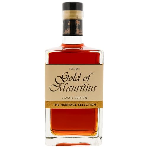 Gold of Mauritius Dark Rum, 1er Pack (1 x 700 ml)
