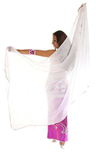 Velo per danza del ventre in chiffon, colore