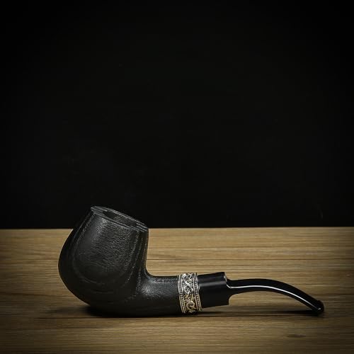 Pipe à tabac en chêne Vomdeson ensemble complet pour fumer - 2