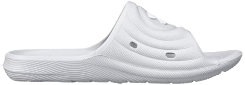 Under Armour Women's Locker Iv Slide Sandal, (100) Mod Gray/Mod Gray/White, 7 #TOP5