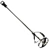 Edward Tools Paint and Mud Mixer for Drill – Mixes 1 to 3 Gallons – 15 3/4″ Length – 5/16″ Hex Shaft – Zinc Plated Steel – Reinforced Weld – Non Slip Hex Head – Easy Clean – Paint Mixer Attachment