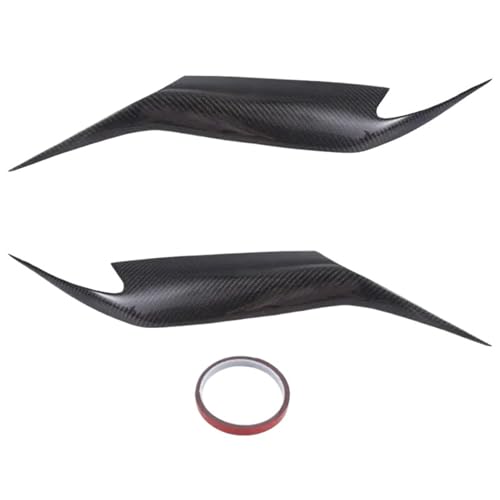 Paupières de phares en carbone véritable pour Toyota Camry 2006-2011 ajustement net