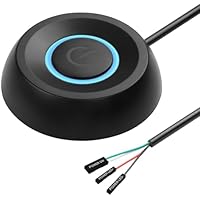 SinLoon Botón de encendido para PC, Interruptor de alimentación