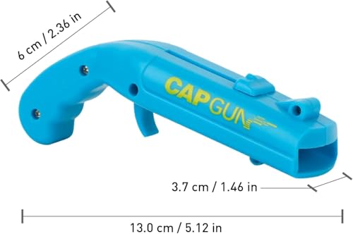 Cap Gun Bottle Opener - Functional Novelty Bottle Opener for Beer - Funny Party Prank Tool, Perfect for Gatherings, Games & Outdoor BBQ (Birthday, Christmas, Father’s Day) (Black) by YYAOOUER - Used condition - Image 6