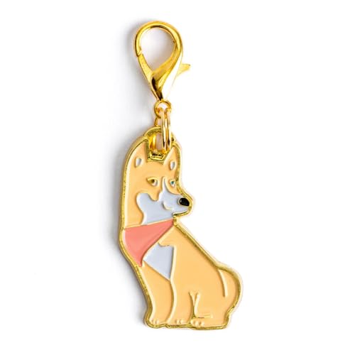 Portland Leather Goods Charm Clip – Limited Edition Gold Toned Charm with Versatile Lobster Clasp – Nala