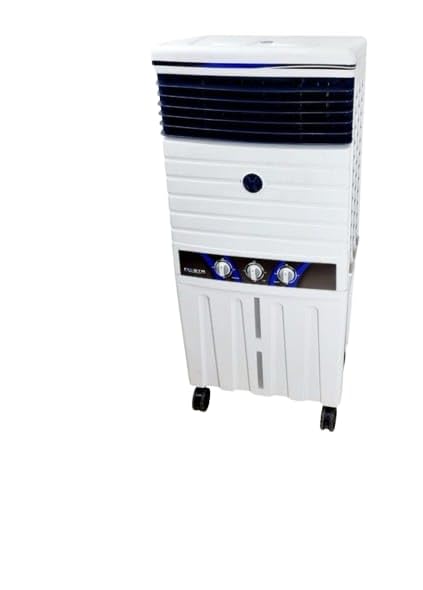 Teshla FIESTA Tower Air Cooler, Water Air Cooler For Home |More Cooling| Inverter Compatible | High Air Delivery With Aerofan Technology|Tower Double Blower (90 Ltrs)