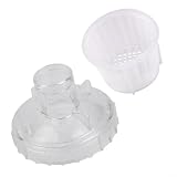 EffiFish Set di 2 pezzi di ricambio per piscina 58397 58515 58634, copertura P6665 e cestello filtro P6663 per manutenzione filtro a sabbia