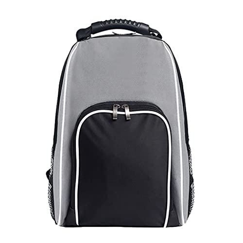 Lunch Box Organizer Large Picnic Backpack Lightweight Insulated Backpack Cooler Insulated Lunch Bag for Camping Picnic Lunch BBQ Beach Picnic Coolers (Color : Black)