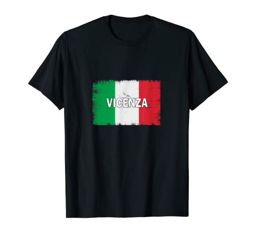 Vicenza - Italia - città con bandiera italiana Maglietta