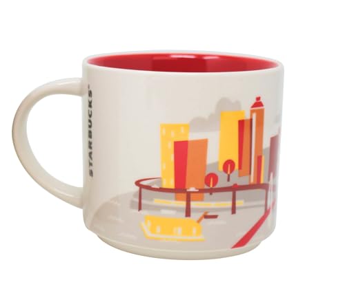 Starbucks You Are Here Chongqing Taza de Cerámica 14 oz miniatura 2