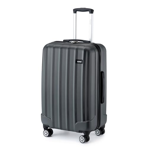 Kono 24 Inch Hard Shell Luggage Lightweight ABS with 4 Spinner Wheels Business Trip Trolley Case...