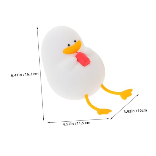 Lámpara de Mesa de Noche Silicona Pato Recargable miniatura 2