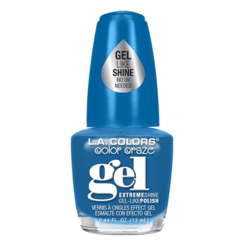 L.A. COLORS Gel Nail Polish, Zing CNP750D (Pack of 2) image 5